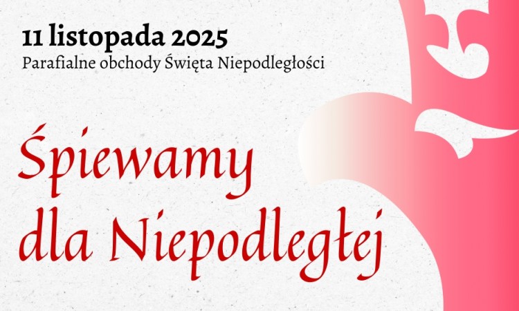Rodzinne śpiewanie dla Niepodległej